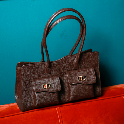 The Has - Pauline 32' in Soft Floater Plum Brown