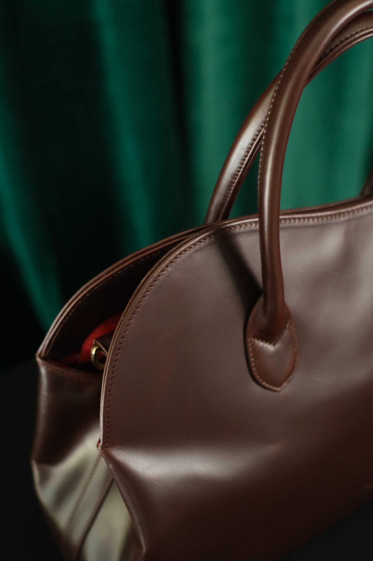 The Has - Orlene 40' in Pull-up Mandala Brown | 100% Genuine Leather