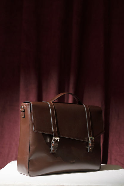 The Has - Sal 36' in Pull-up Mandala Brown | 100% Genuine Leather