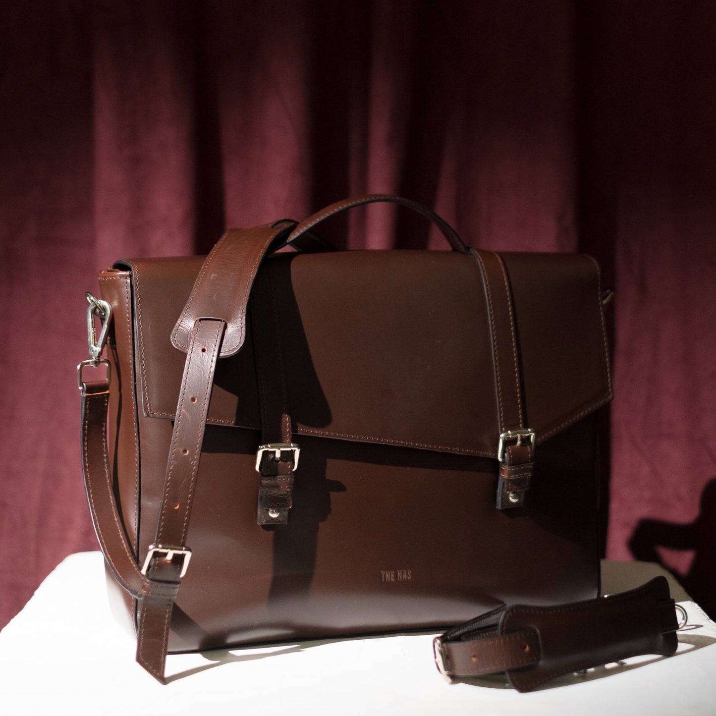 The Has - Sal 36' in Pull-up Mandala Brown | 100% Genuine Leather