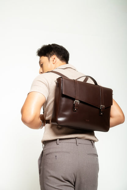 The Has - Sal 36' in Pull-up Mandala Brown | 100% Genuine Leather